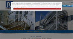 Desktop Screenshot of metal-proget.it